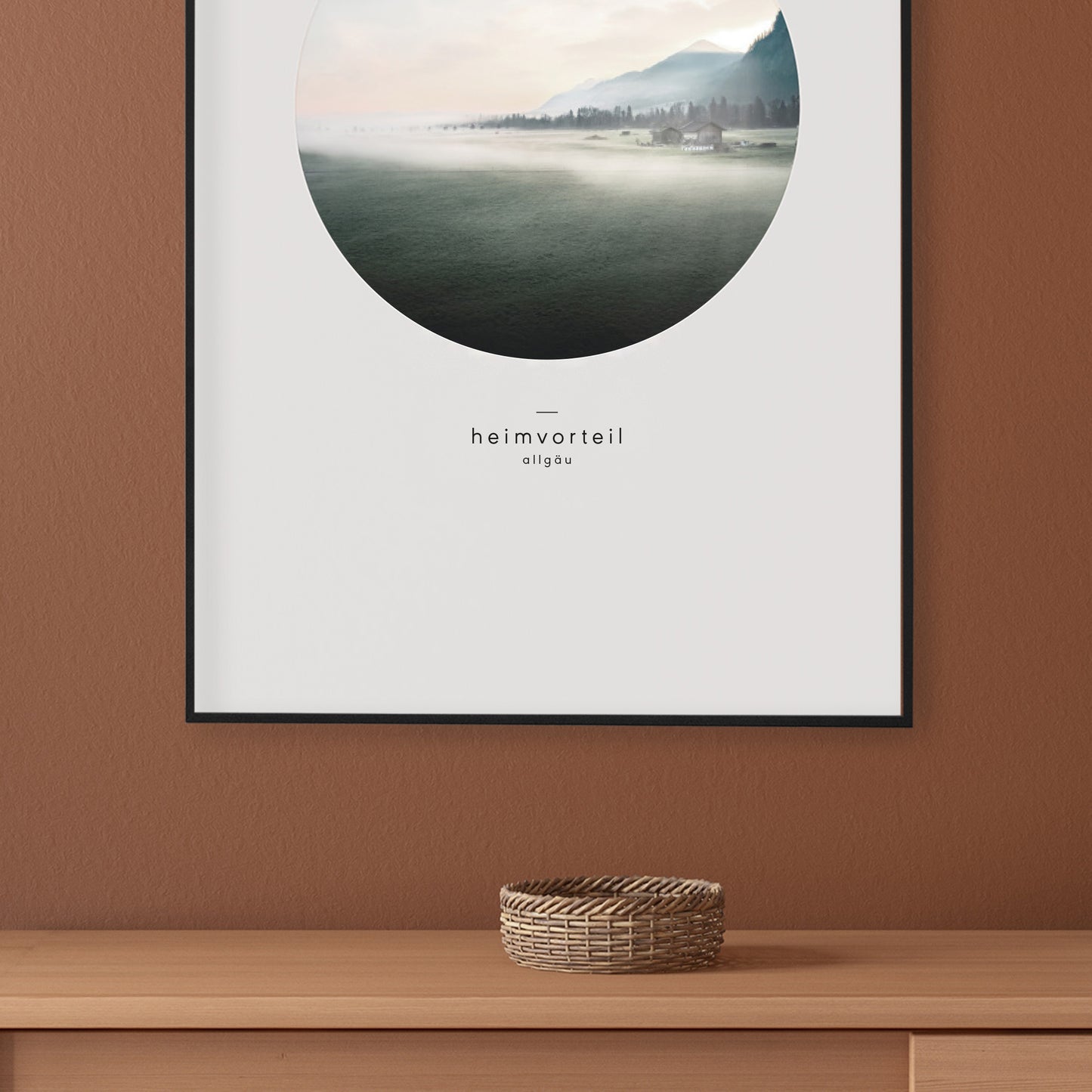 Poster – Heimvorteil Allgäu