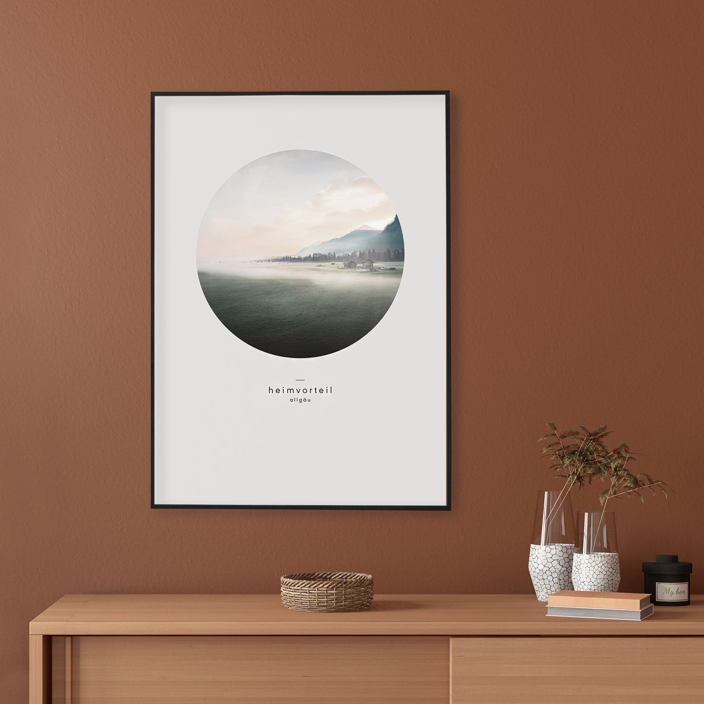 Poster – Heimvorteil Allgäu