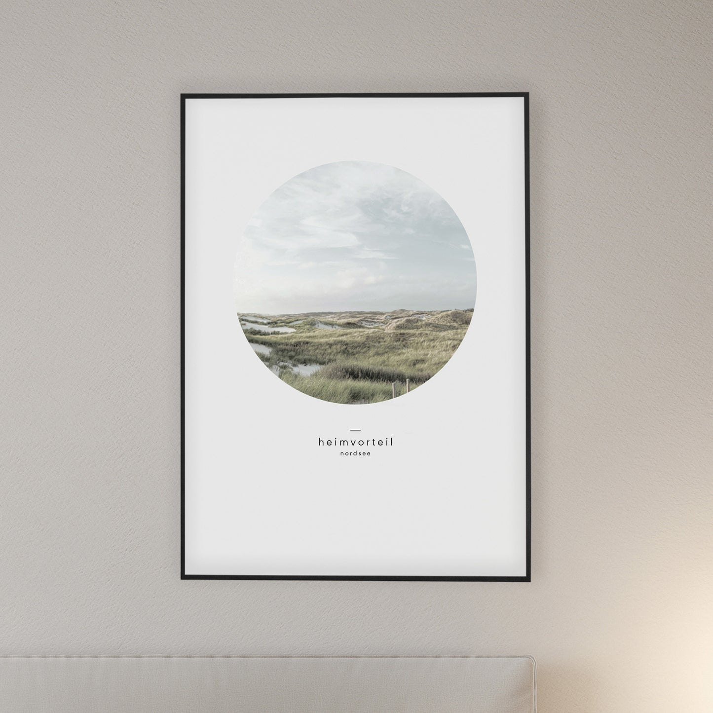 Poster – Heimvorteil Nordsee