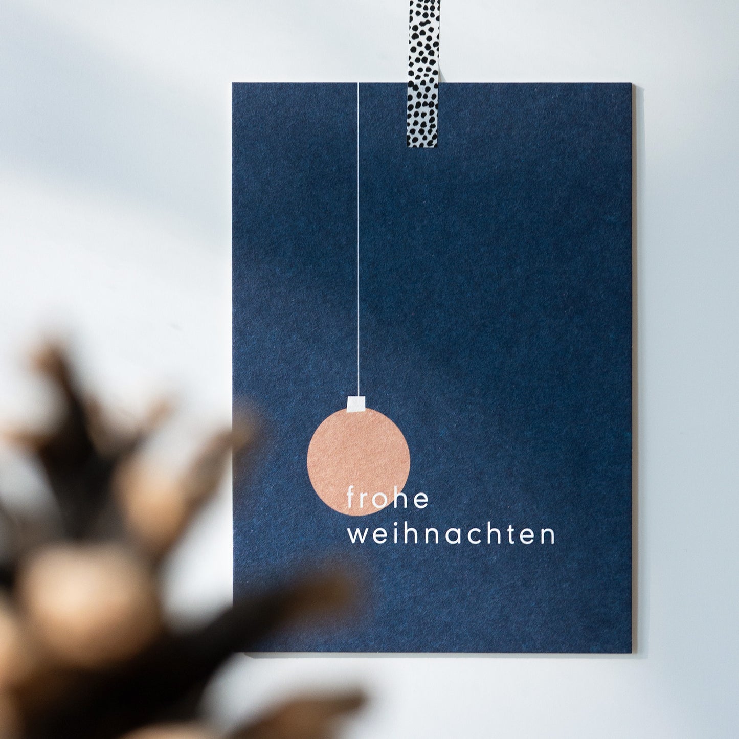 Postkarte – Frohe Weihnachten