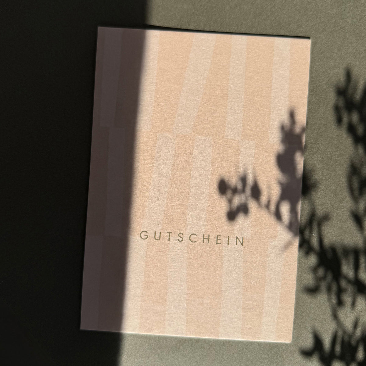 Postkarte – Gutschein