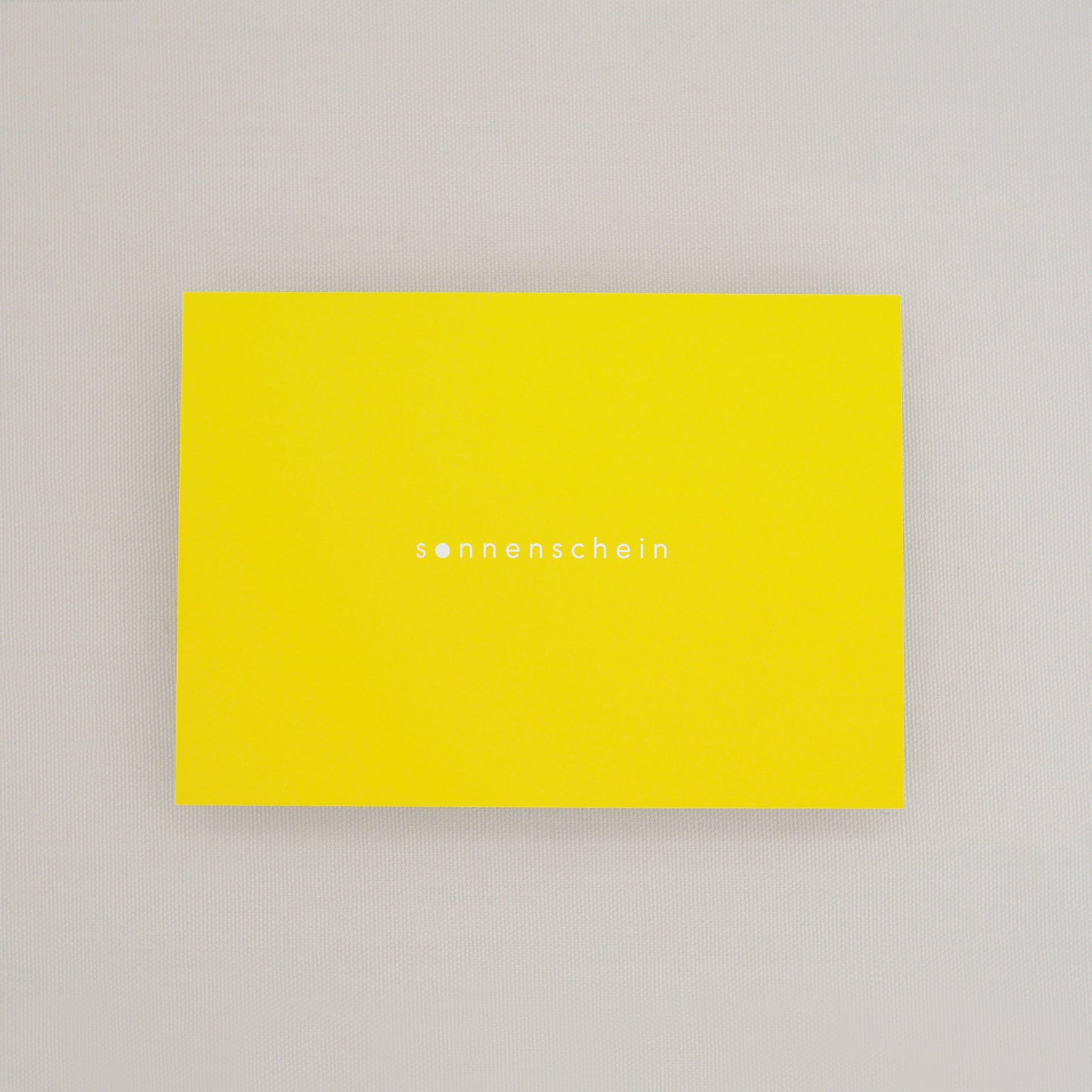 Postkarte – Sonnenschein