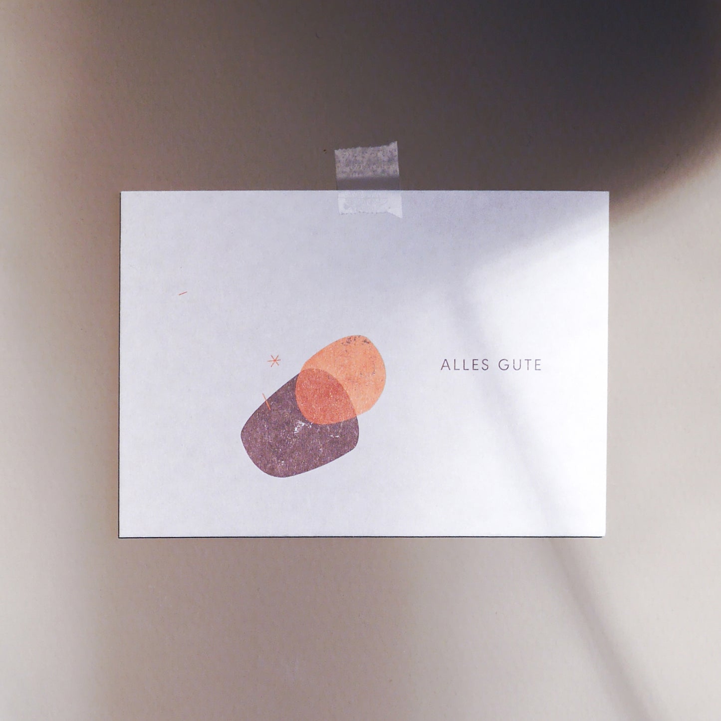 Postkarte – Alles Gute