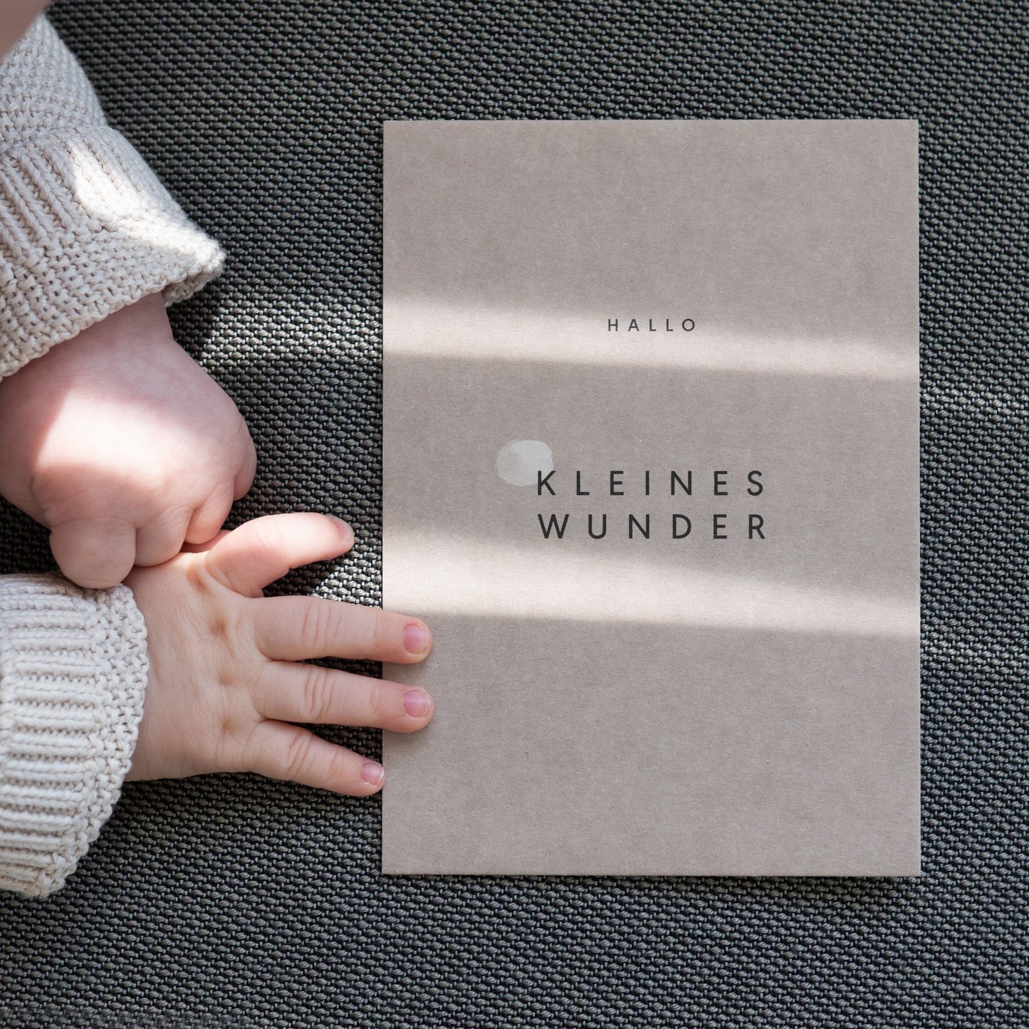 Postkarte – Hallo kleines Wunder