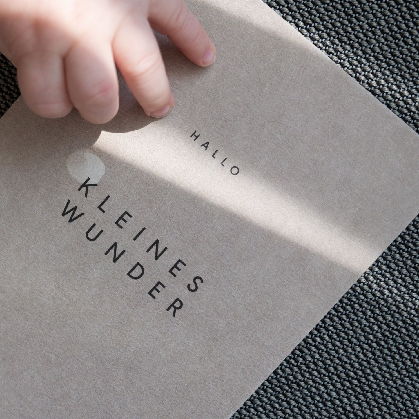 Postkarte – Hallo kleines Wunder