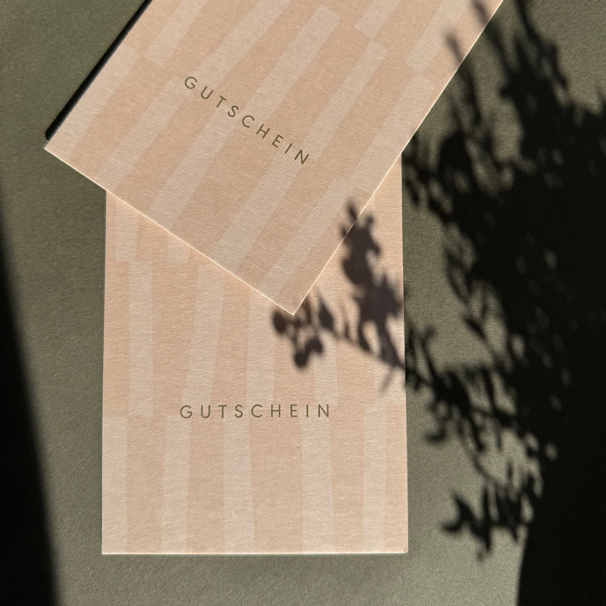 Postkarte – Gutschein