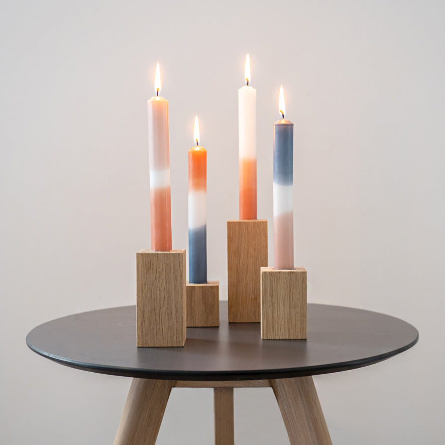 Kerzenblock – Ergänzung in Form und Farbe.