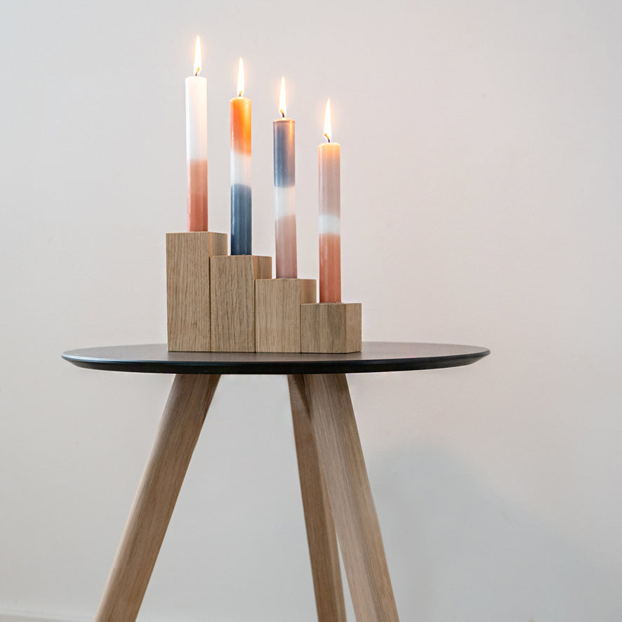 Kerzenblock – Ergänzung in Form und Farbe.