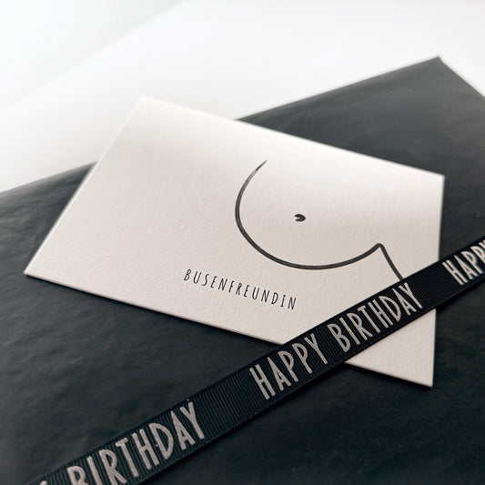 Postkarte – Busenfreudin