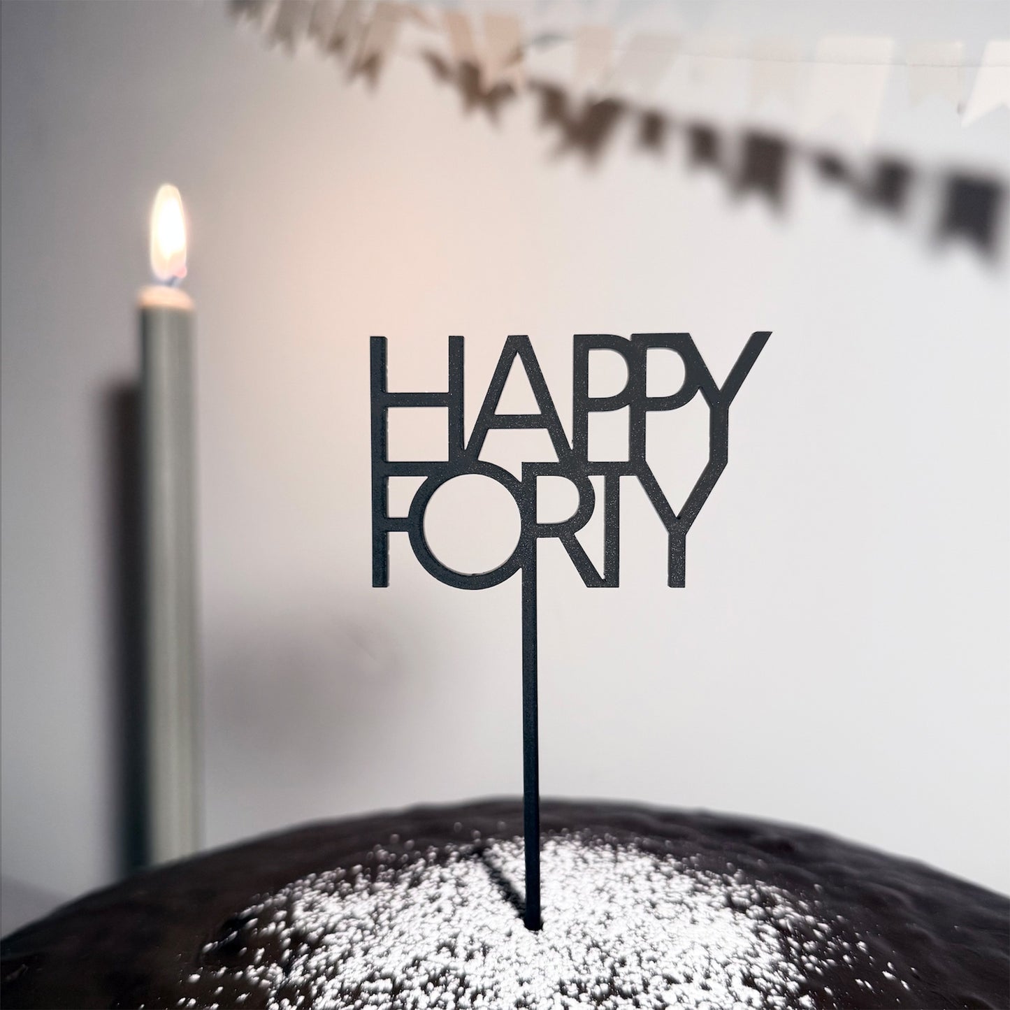 Cake Topper – Süße Botschaft