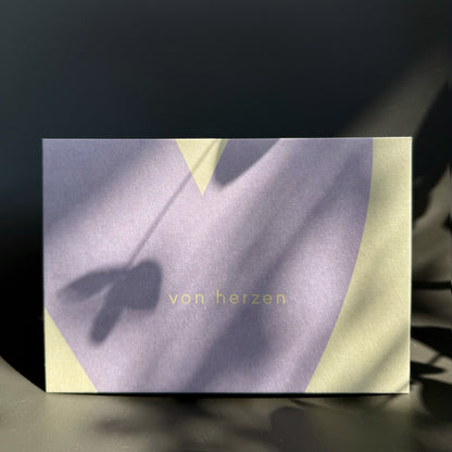 Postkarte – Von Herzen